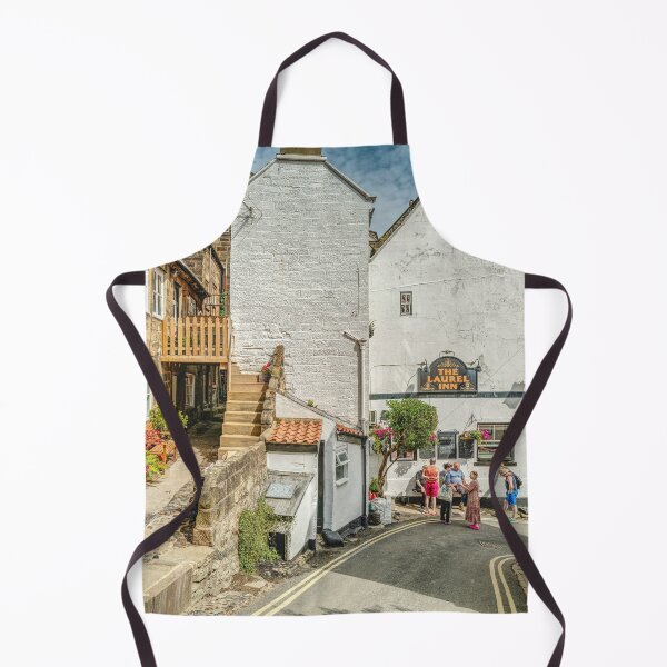 Item preview, Laurel Inn Robin Hoods Bay Pub Picturesque Street Scene Artistic Photograph designed and sold by skyfilming.