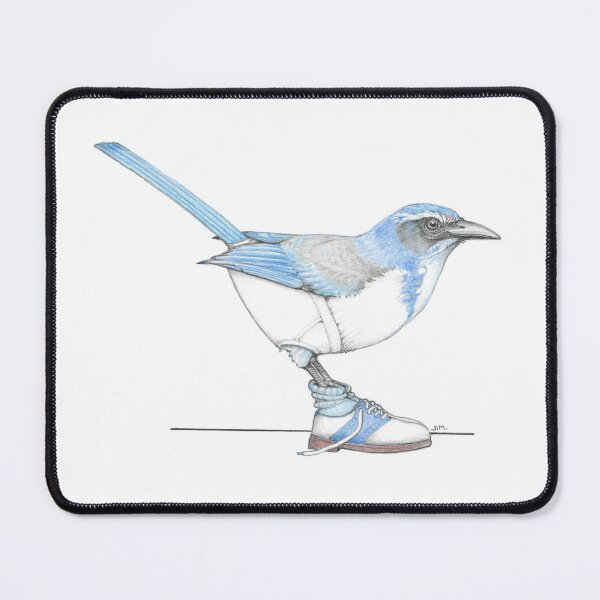 Item preview, Scrub Jay in Saddle Shoes designed and sold by JimsBirds.