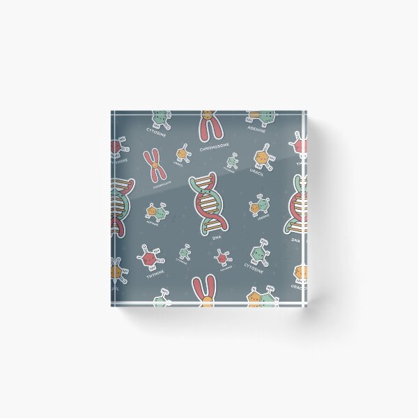Item preview, Kawaii Genetics pattern Gift for geneticist designed and sold by TamGustam.