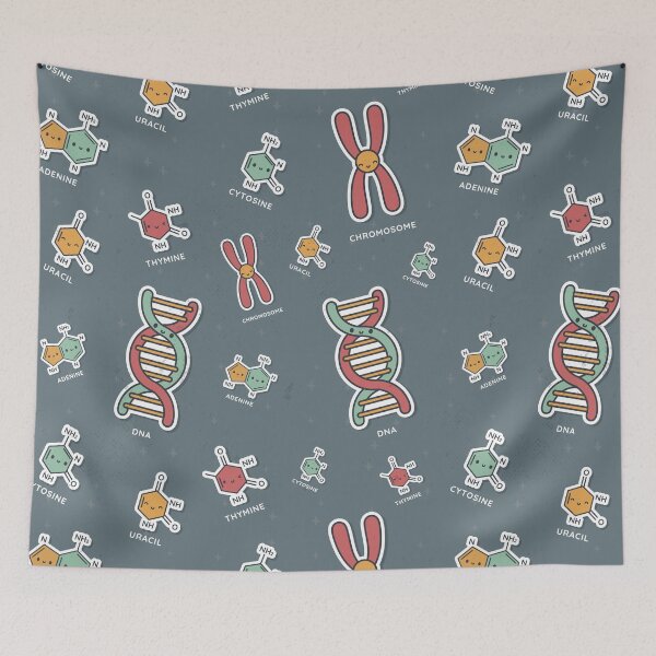 Item preview, Kawaii Genetics pattern Gift for geneticist designed and sold by TamGustam.