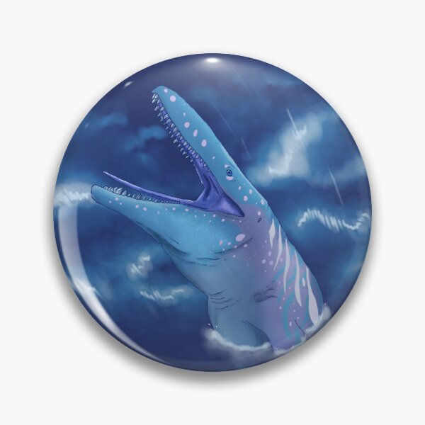 Item preview, Mosasaur in the rain designed and sold by Sarus-Art.