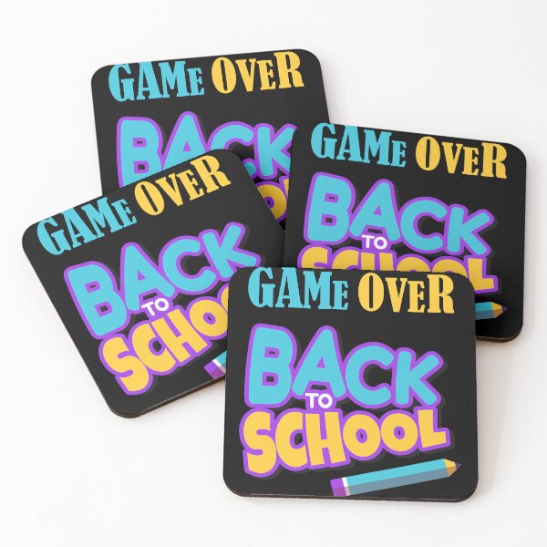 Item preview, Game Over Back To School designed and sold by Micosmile.