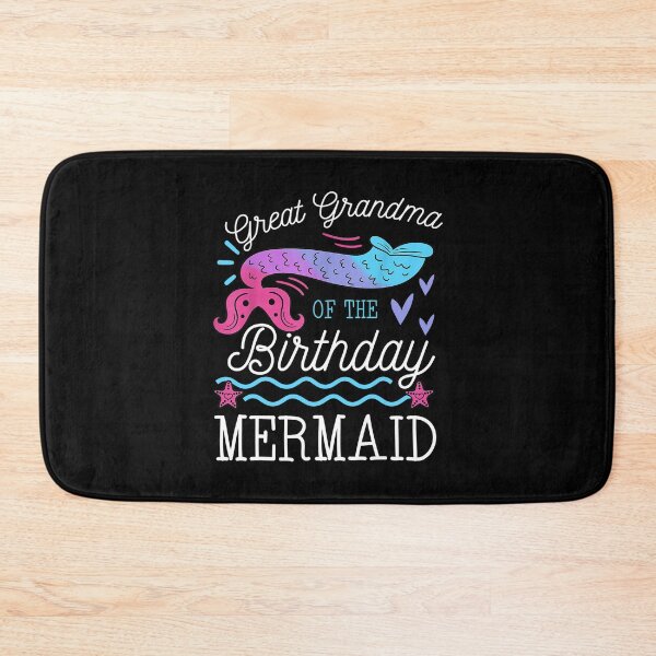 Item preview, Great Grandma Of The Birthday Mermaid Theme Family Bday designed and sold by gronthik.