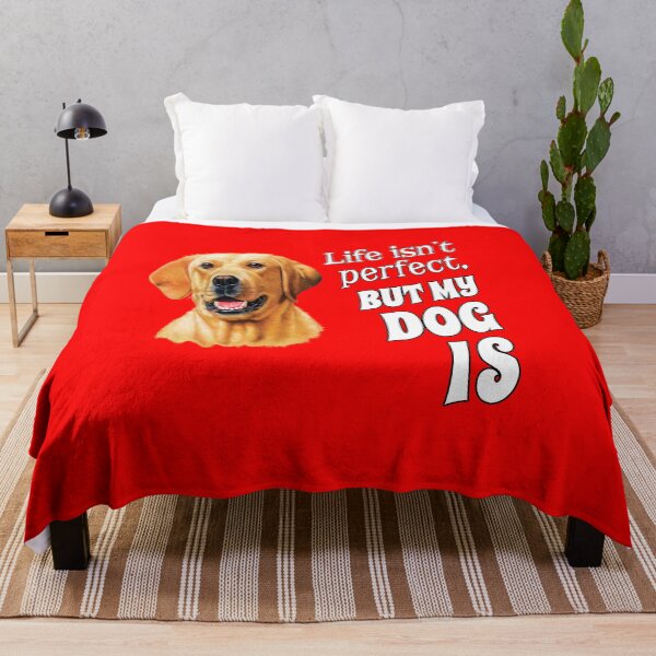 Item preview, Yellow Labrador Retriever Dog Owner Life Isn't Perfect, But My Dog Is designed and sold by fantasticdesign.