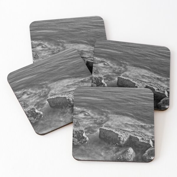 Item preview, Ethereal Shore Wash in Monochrome designed and sold by outdoorstudio.