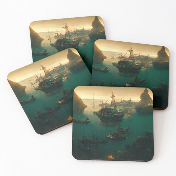 Item preview, Harbor of Thieves designed and sold by FantasyAI.