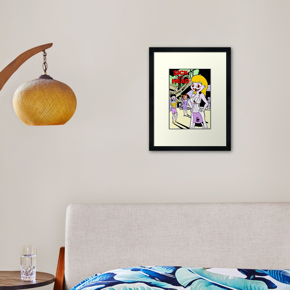 Item preview, Framed Art Print designed and sold by Skinrash.