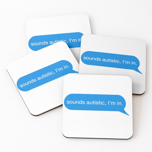 Item preview, Sounds autistic, I'm in designed and sold by catmmars.