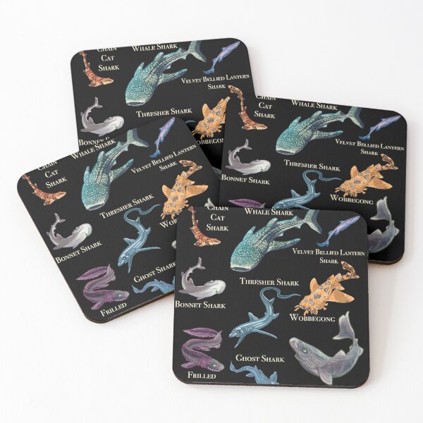 Item preview, Shark Frenzy designed and sold by Deadbirdkitsch.