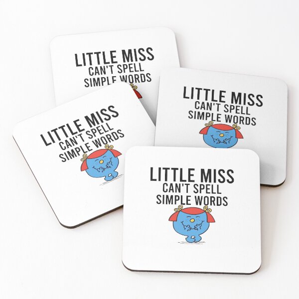 Item preview, Little Miss Can't Spell Simple Words designed and sold by AbbieGregory.