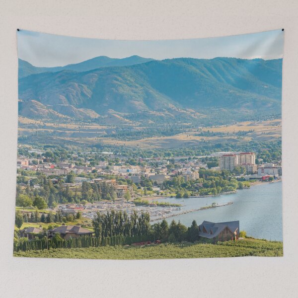 Item preview, Penticton British Columbia Scenic View in Summer designed and sold by Amy Mitchell.