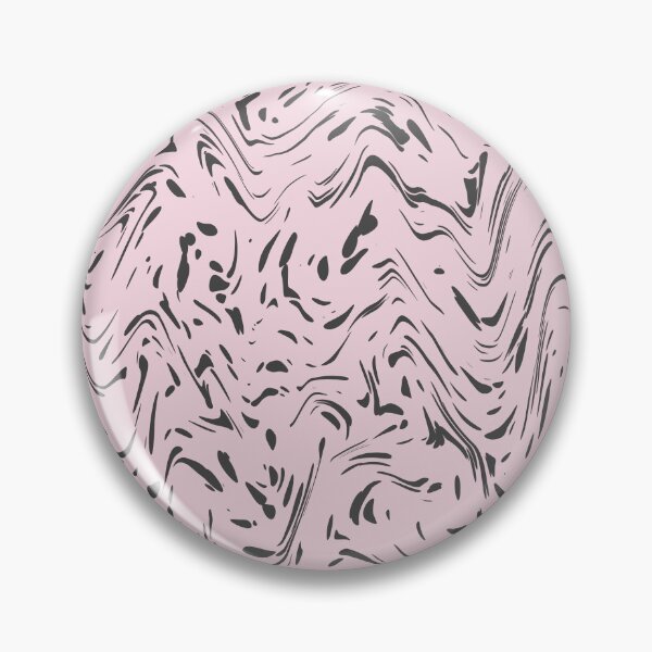 Item preview, Modern Pink Gray Dots Wavy Lines Abstract Design designed and sold by InovArtS.