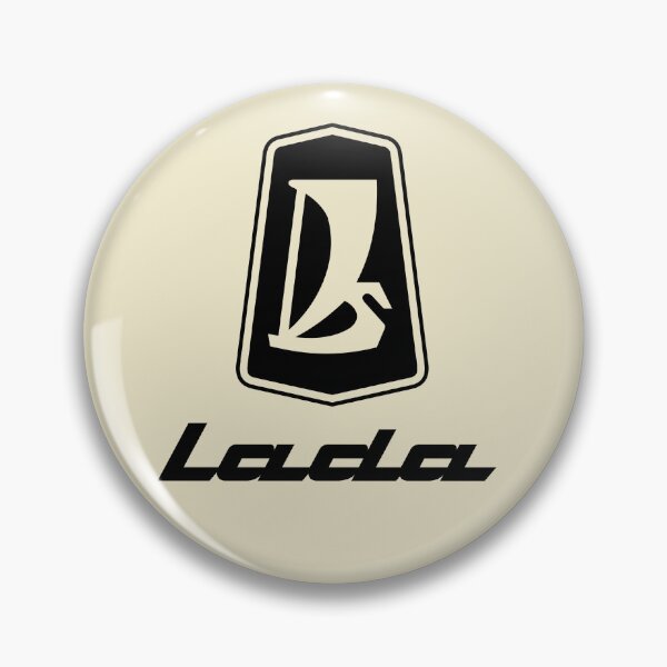 Item preview, Lada logo 1970s (black) designed and sold by VEB Ostladen.