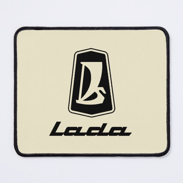 Item preview, Lada logo 1970s (black) designed and sold by VEB Ostladen.