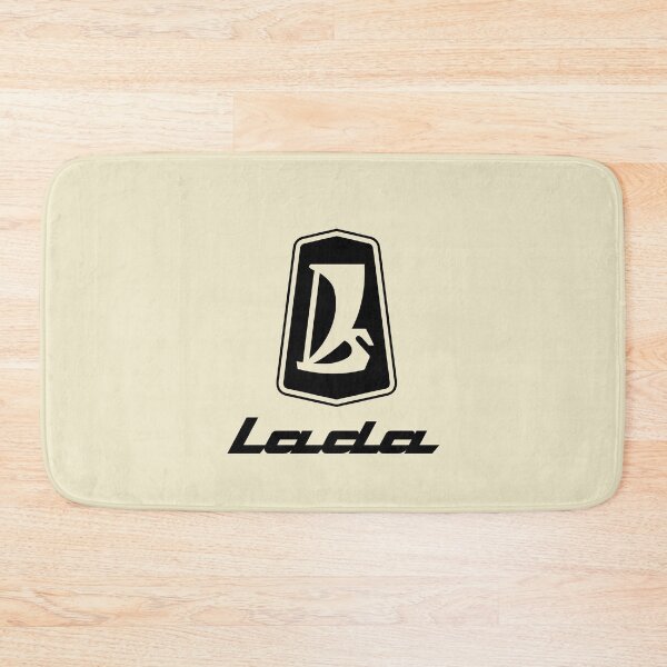 Item preview, Lada logo 1970s (black) designed and sold by VEB Ostladen.