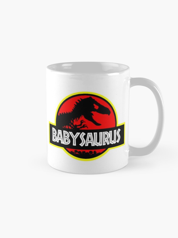 Mamasaurus Floral Mug Funny Dinosaur Mothers Day Coffee Cup - 11oz 