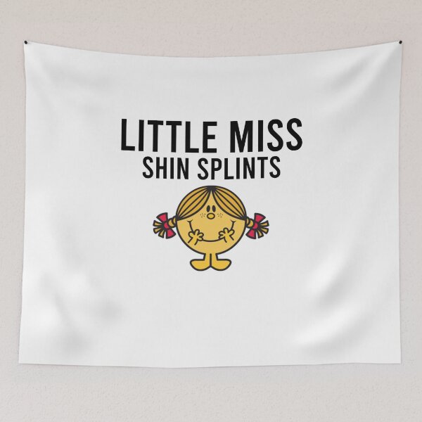 Item preview, Little Miss Shin Splints designed and sold by AbbieGregory.