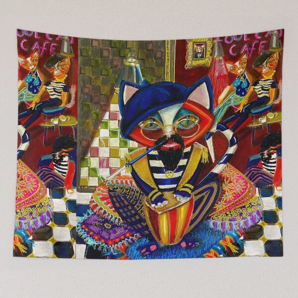 Item preview,  Cool Cats Cafe designed and sold by Alma Lee.