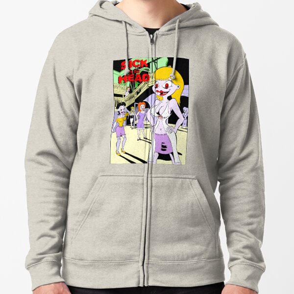 The Vampire Vixens Zipped Hoodie