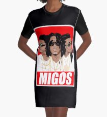 rap trio Graphic T-Shirt Dress