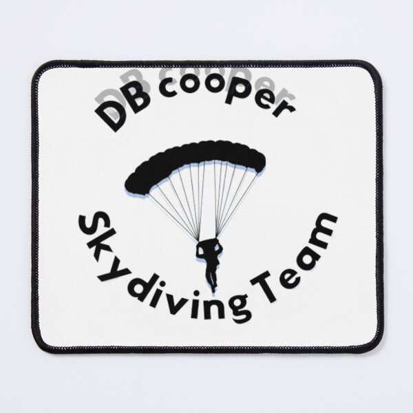 Item preview, db cooper skydiving team sticker designed and sold by Oichiana.