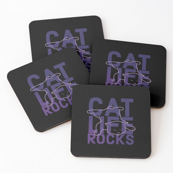 Item preview, Cat life rocks designed and sold by Icelya.