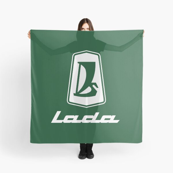 Item preview, Lada logo 1970s (white) designed and sold by VEB Ostladen.