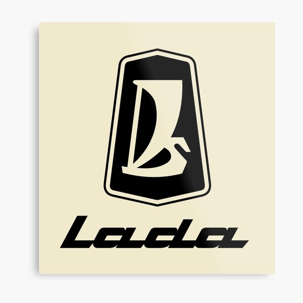 Aperçu de l'œuvre Logo Lada des années 1970 (noir) créée et vendue par VEB Ostladen.