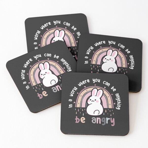 Item preview, Bunny Rabbit Be Angry designed and sold by Clara Hollins.