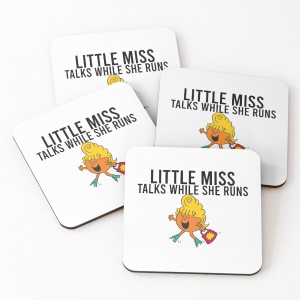 Item preview, Little Miss talks while she runs designed and sold by AbbieGregory.