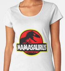 Camiseta premium para mujer Mamasaurus Rex - Regalo del Día de las Madres Divertido