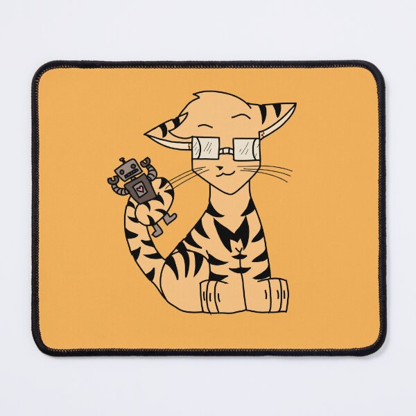 Item preview, TechTigers Robot Tiger Logo designed and sold by sapostrophebach.