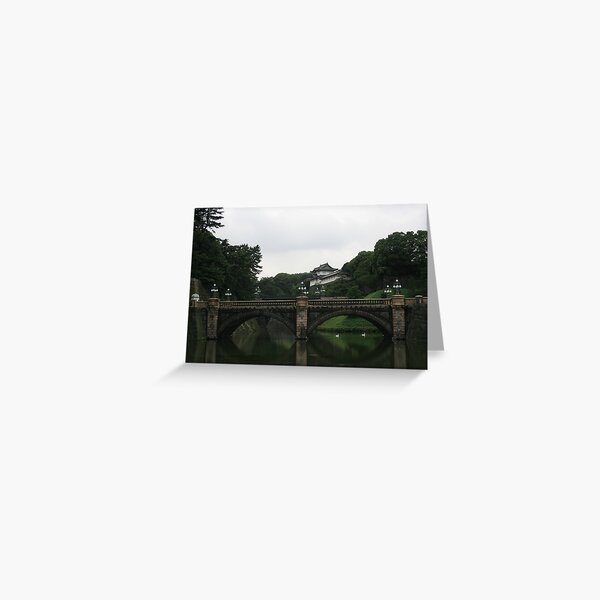 Swan Bridge Greeting Card
