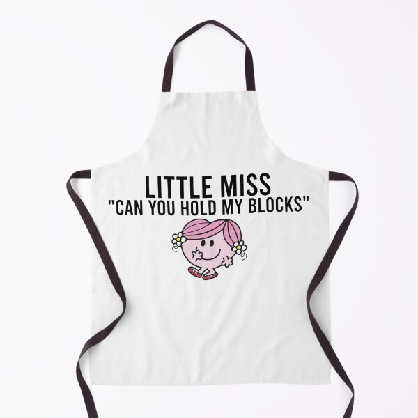 Item preview, Little Miss "Can You Hold My Blocks" designed and sold by AbbieGregory.