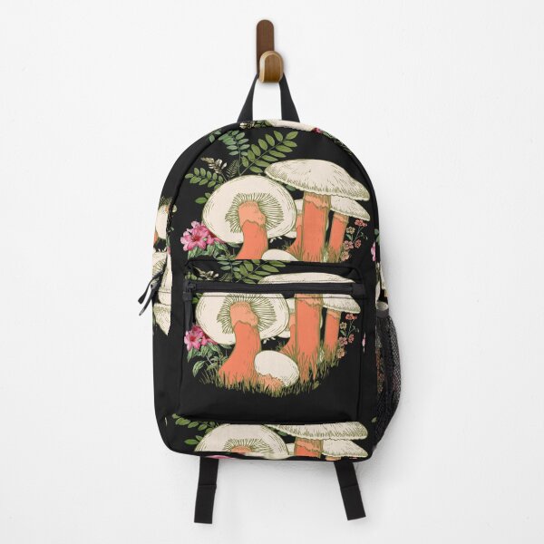 Item preview, Pink Flowers and Mushrooms designed and sold by adoredigitals.