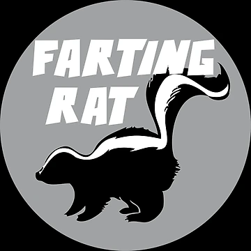 Artwork thumbnail, FARTING RAT by CRINGEWORTHY TEES