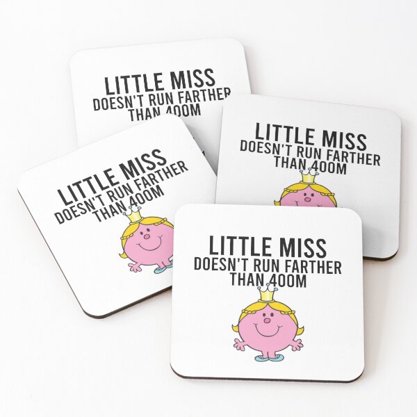 Item preview, Little Miss Doesn't Run Farther than 400m designed and sold by AbbieGregory.