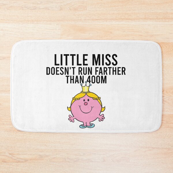 Item preview, Little Miss Doesn't Run Farther than 400m designed and sold by AbbieGregory.