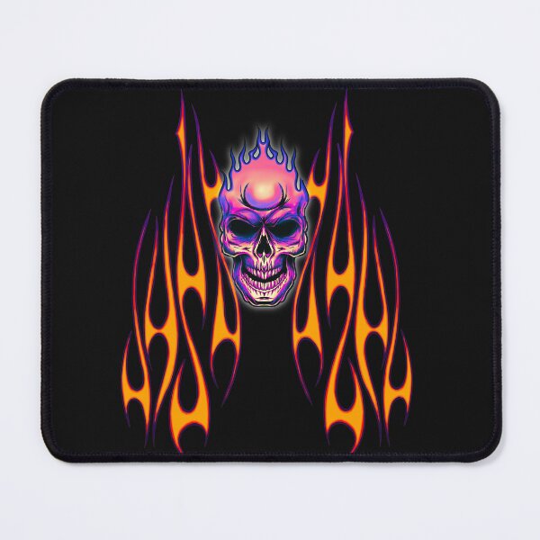 Item preview, Tribal flame skull designed and sold by cfurguson.