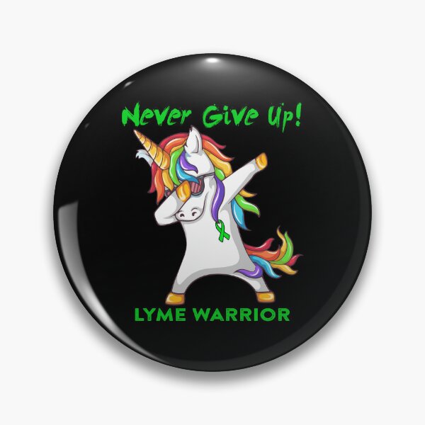 Aperçu de l'œuvre Guerrier de Lyme - N'abandonnez jamais ! - Soutenez les cadeaux de Lyme Warrior créée et vendue par whlrcheryl.