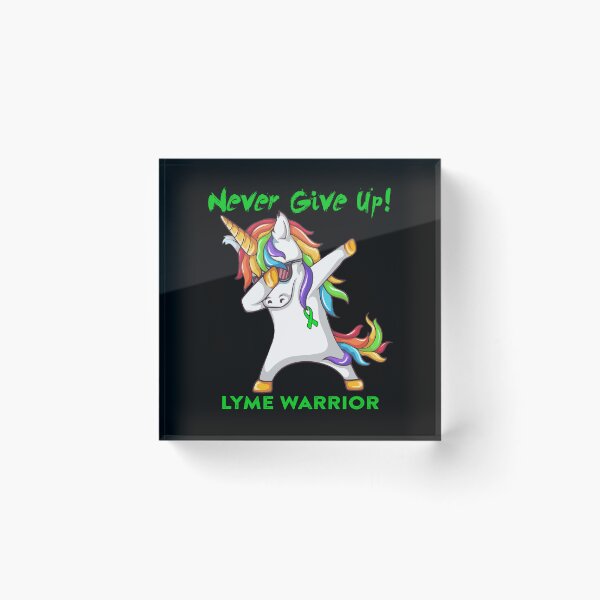 Item preview, Lyme Warrior - Never Give Up! - Support Lyme Warrior Gifts designed and sold by whlrcheryl.