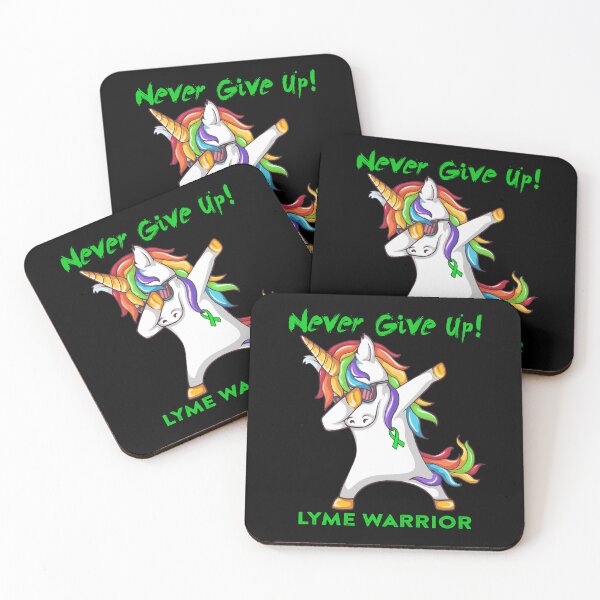 Item preview, Lyme Warrior - Never Give Up! - Support Lyme Warrior Gifts designed and sold by whlrcheryl.