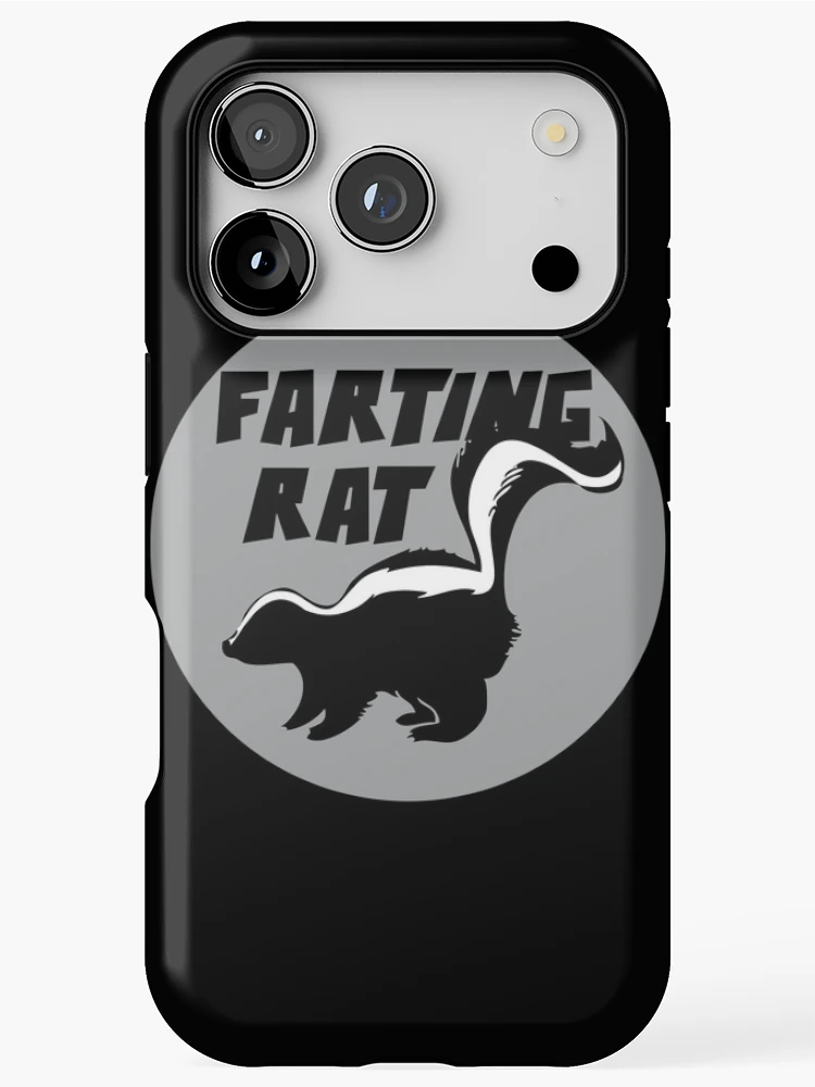 Thumbnail 1 of 4, iPhone Case, FARTING RAT designed and sold by CRINGEWORTHY TEES.
