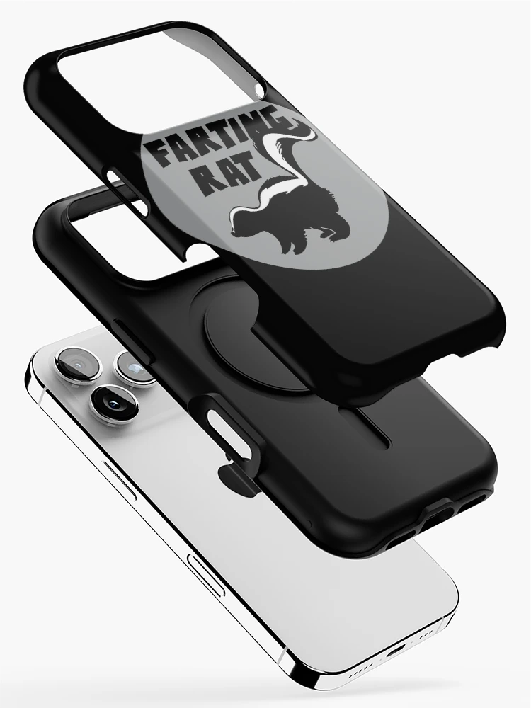 Thumbnail 2 of 4, iPhone Case, FARTING RAT designed and sold by CRINGEWORTHY TEES.