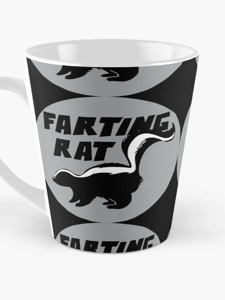 Thumbnail 3 of 4, Coffee Mug, FARTING RAT designed and sold by CRINGEWORTHY TEES.