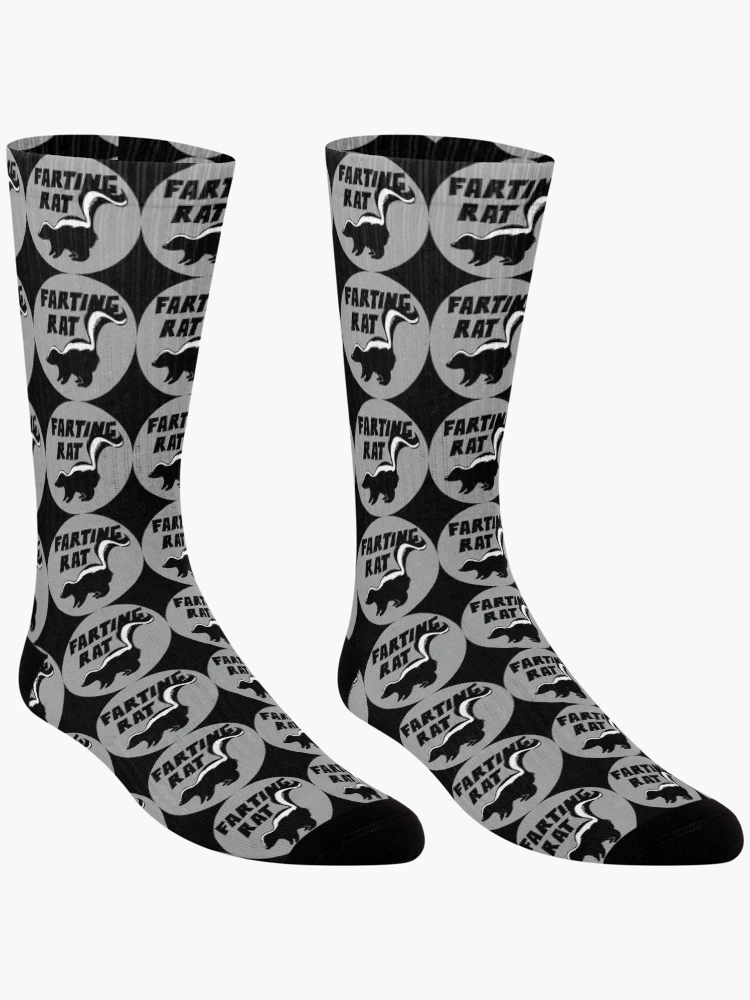 Thumbnail 3 of 5, Socks, FARTING RAT designed and sold by CRINGEWORTHY TEES.