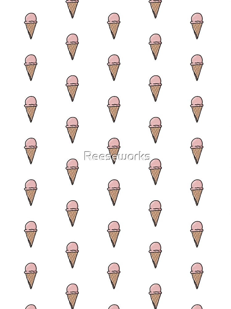 Thumbnail 5 of 5, A-Line Dress, Ice Cream designed and sold by Reeseworks.