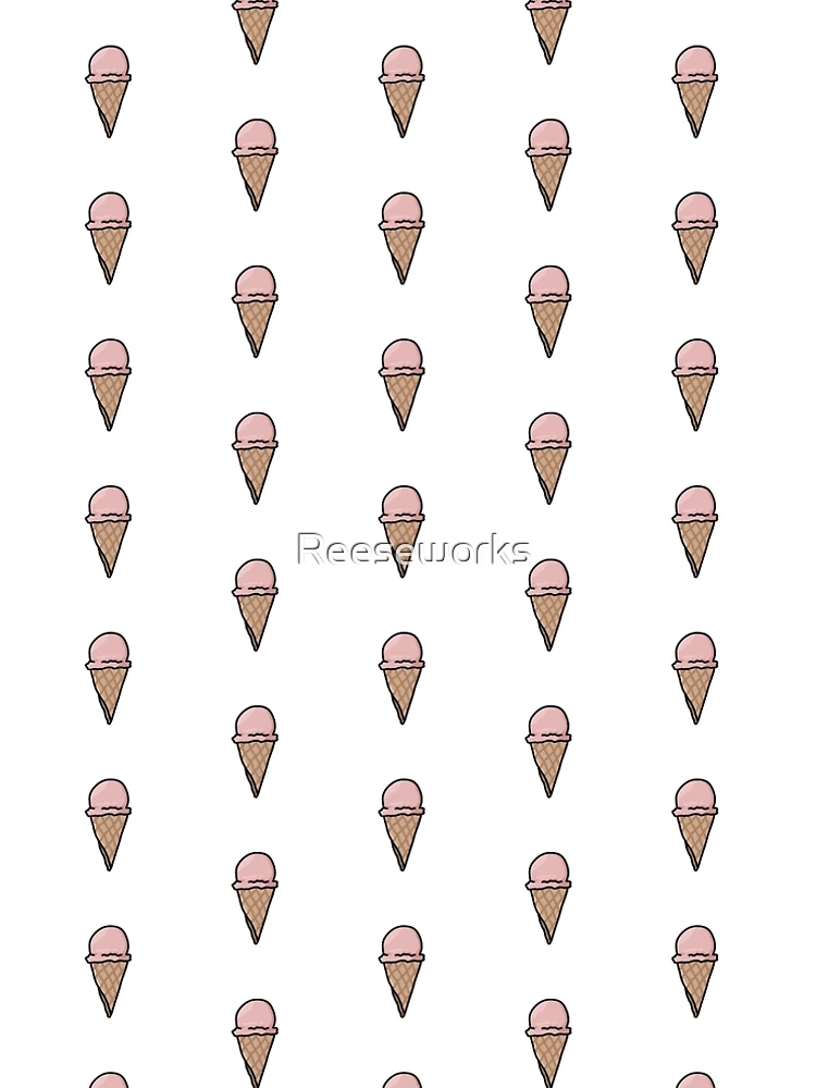 Thumbnail 5 of 5, A-Line Dress, Ice Cream designed and sold by Reeseworks.