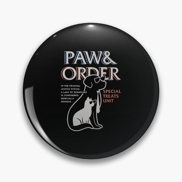 Item preview, Paw And Order Special Feline Unit Pets Training Dog And Cat designed and sold by gronthik.
