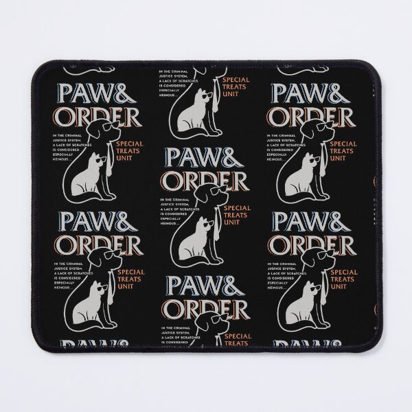 Item preview, Paw And Order Special Feline Unit Pets Training Dog And Cat designed and sold by gronthik.